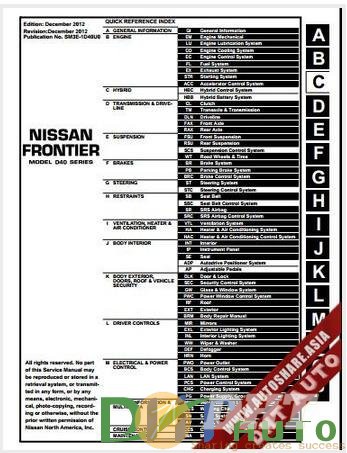 2024 Nissan Frontier Owners Manual