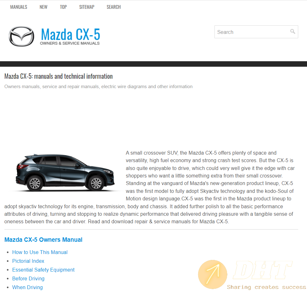 2023 Mazda CX-5 Owner's Manual