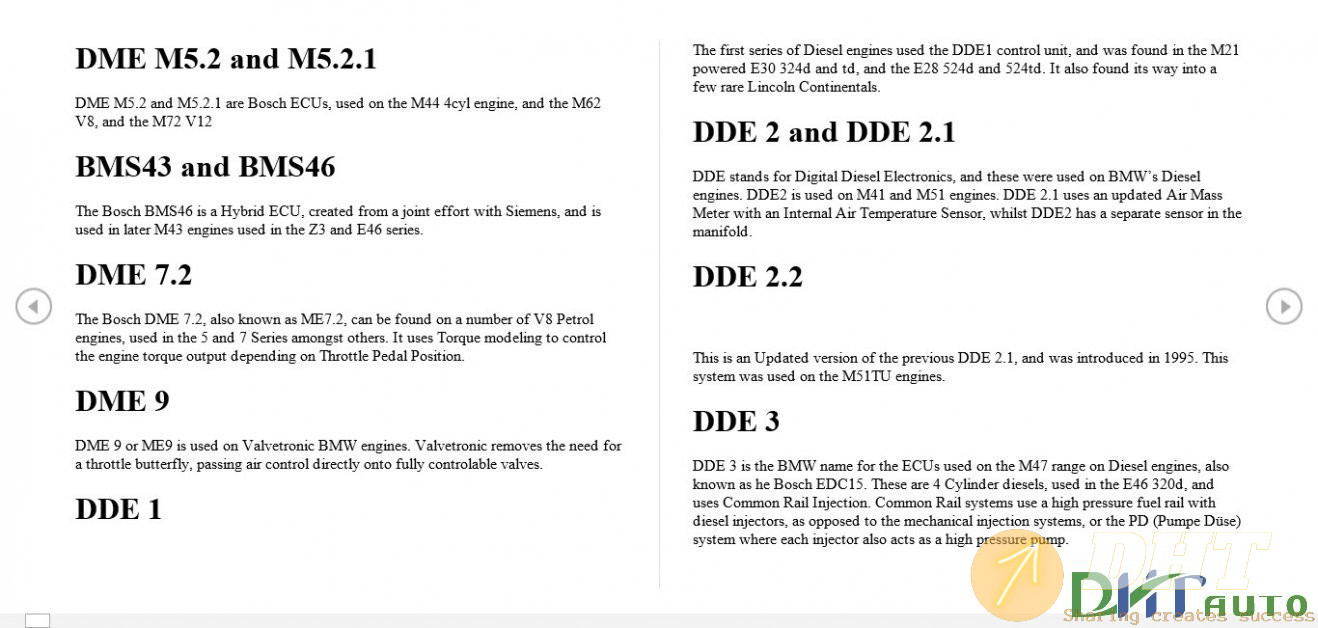 BMW Fault Code List Automotive Software Repair Manuals Coding 