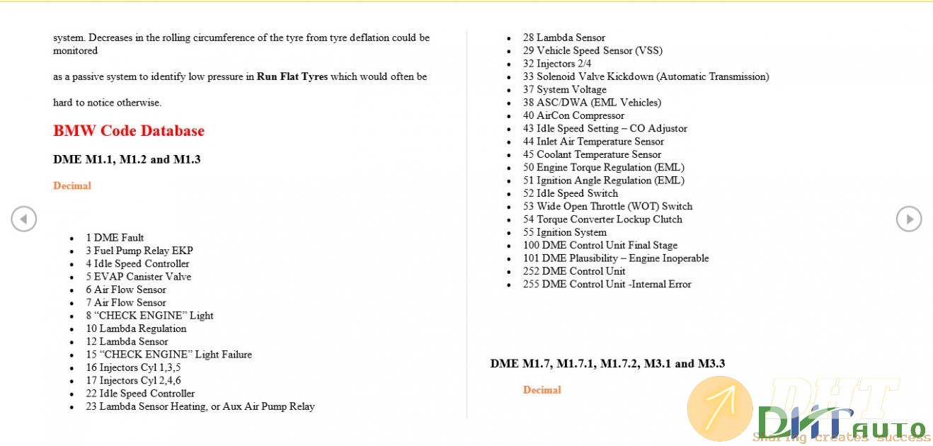 BMW Fault Code List Automotive Software Repair Manuals Coding 