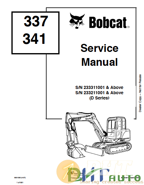 Bobcat 337 excavator 4-07 Service manual.png
