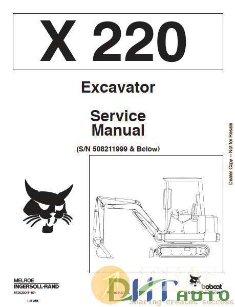 Bobcat service manual excavator X220.png