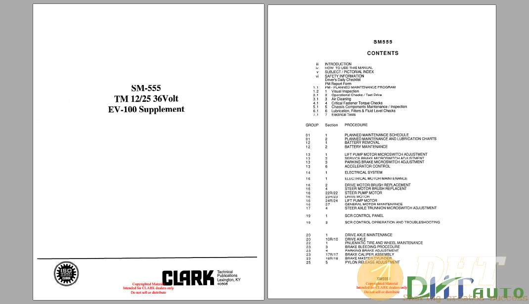 Clark SM-555 Service Manual.png