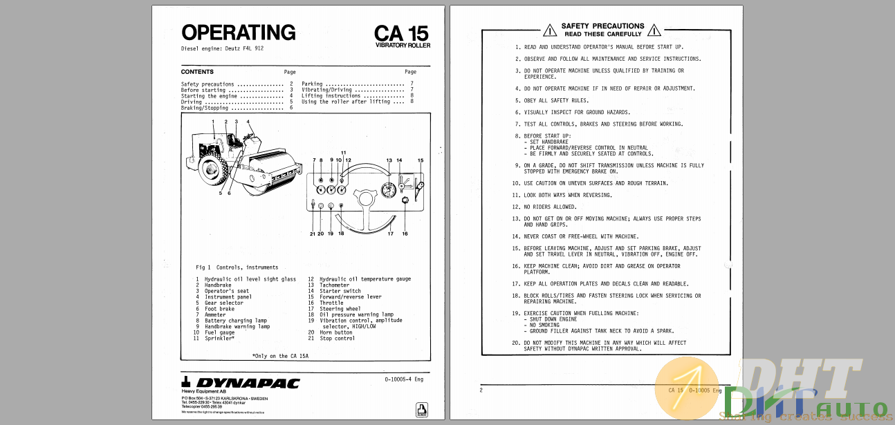 Dynapac CA 15 Vibraory Roller Diesel Engine Deutz F4L 912 Operation Manual.png