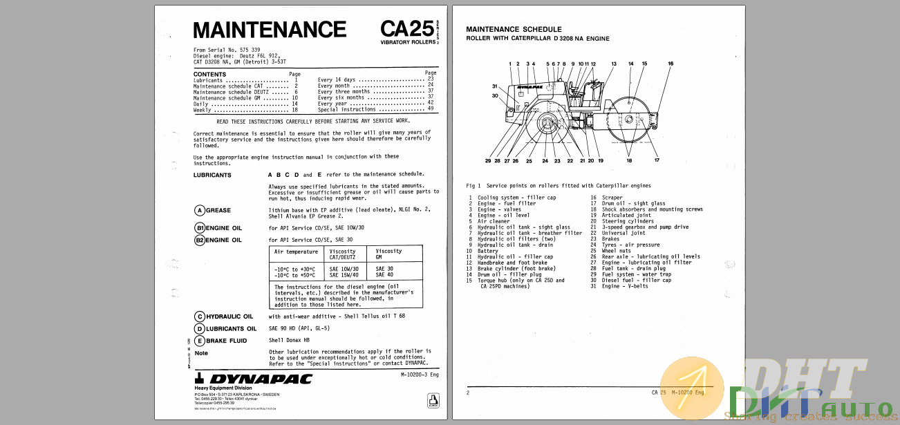 Dynapac CA25 Vibratory Rollers From Serial No.575339 Repair Manual.png