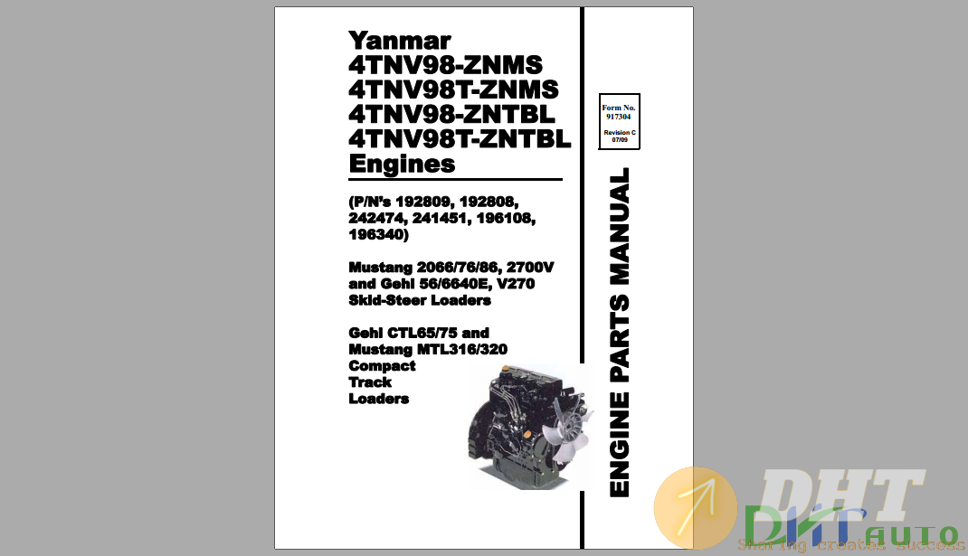 Engine Parts Manual For Yanmar 4TNV98,4TNV98-T ZNMS,ZNTBL.png