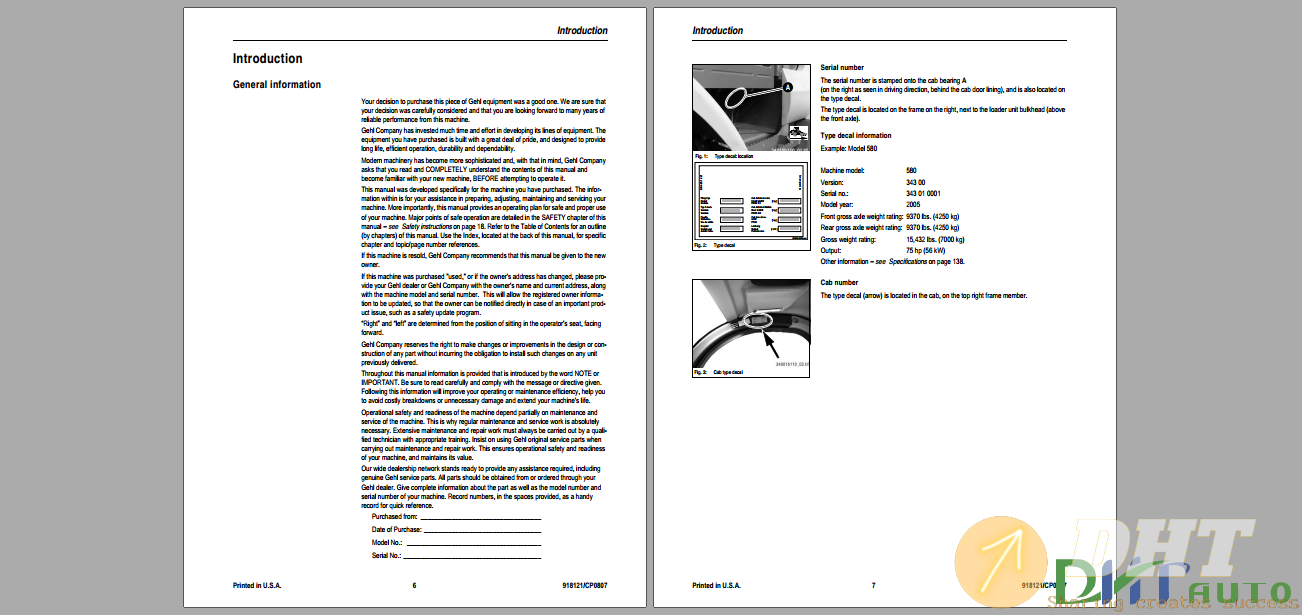 GEHL Model 680 All Wheel Steer Loader Operator's Manual-.png