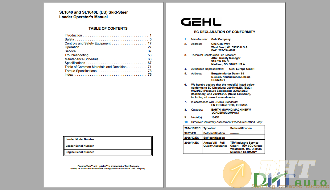 GEHL SL1640E Steer Loader Operator's Manual-.png