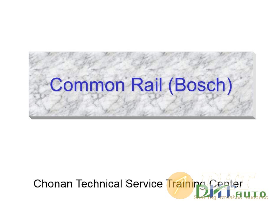 [Training] - Hyundai Step II 2007 : Common rail - Bosch | Automotive