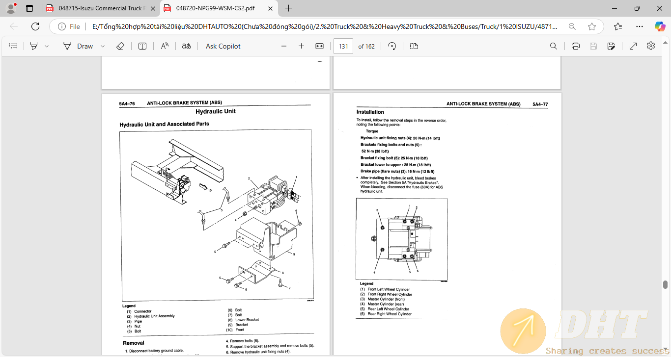 Isuzu Commercial Truck 1999 Service Manual 2.png