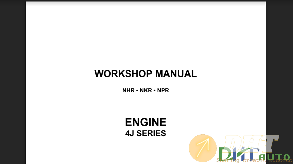 ISUZU ENGINE 4J SERIES WORKSHOP MANUAL.png