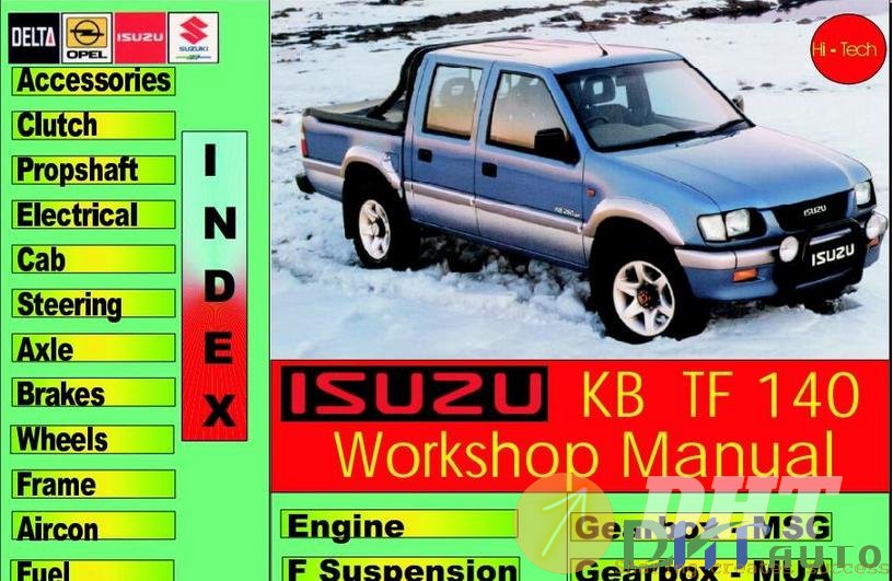 Manual Isuzu KB TF 140 19931996 Manual Automotive & Heavy Equipment