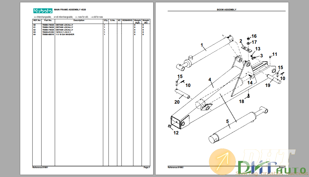 Kobuta BL4520 Backhoe Parts Catalogue-1.png