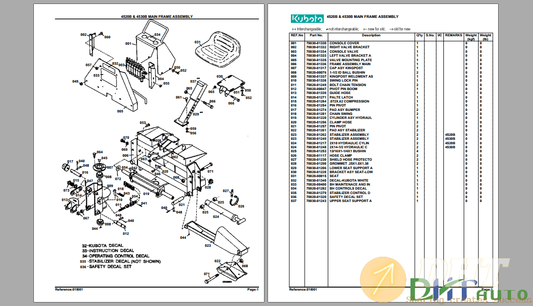 Kobuta BL452OB-4530B Backhoe Parts Catalogue-.png