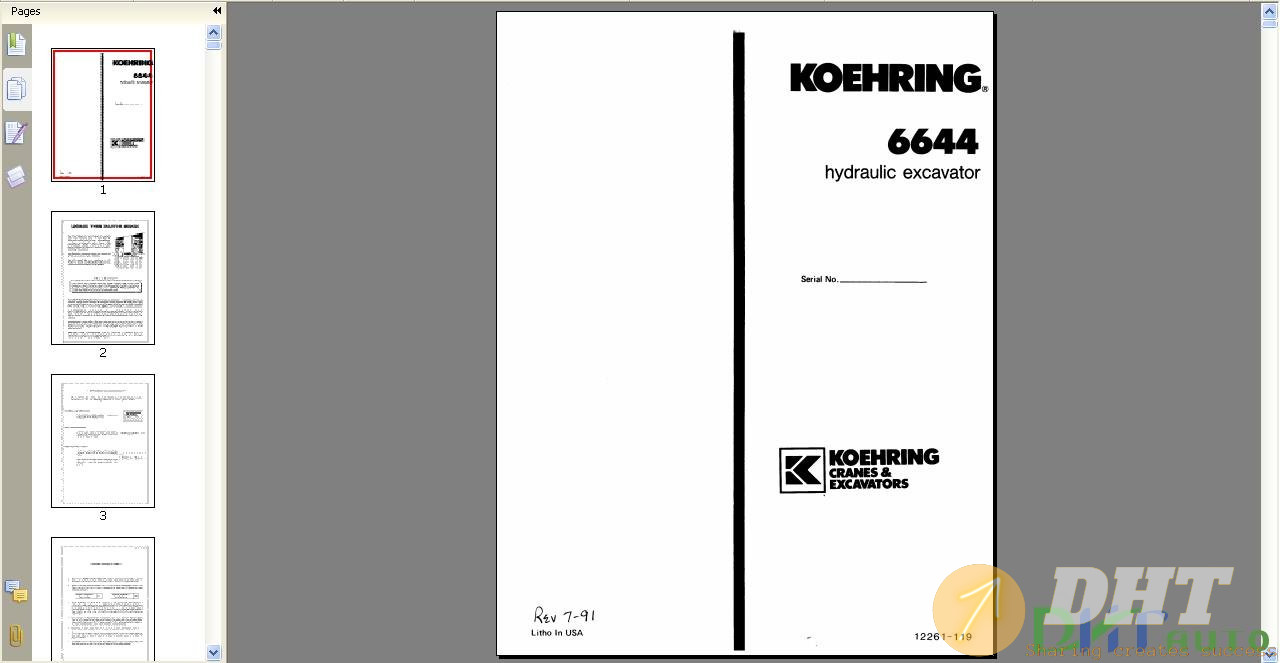 Koehring_6644_Hydraulic_Excavator_Parts_Manual_No12261-119-1.jpg