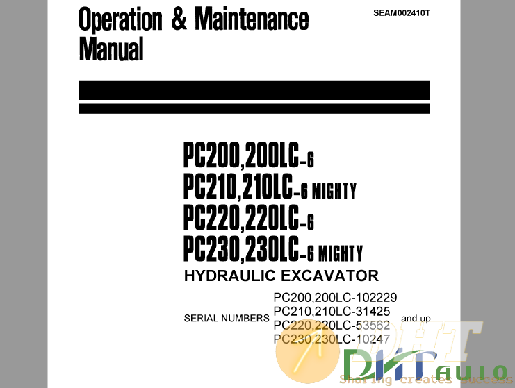 KOMATSU PC210 6K OPERATION AND MAINTENANCE MANUAL.png