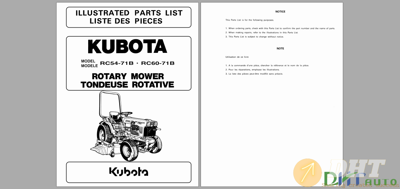 Kubota RC54-71B,RC60-71B Illustrated Parts List.png