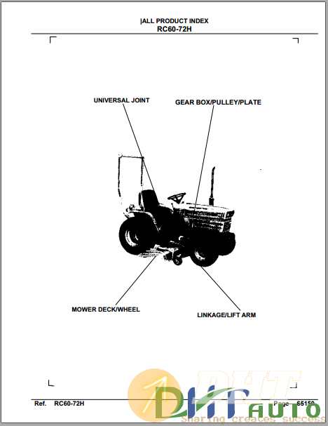 Kubota RC60-72H Mower Deck Parts Manual.png