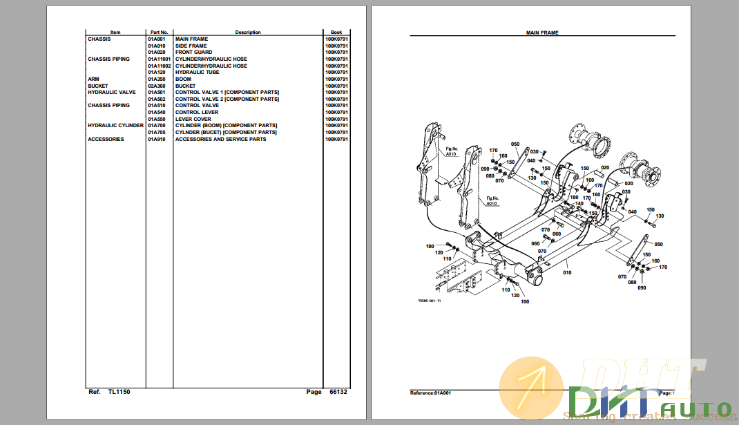Kubota TL1150 Hydraulic Loader Parts Manual-.png