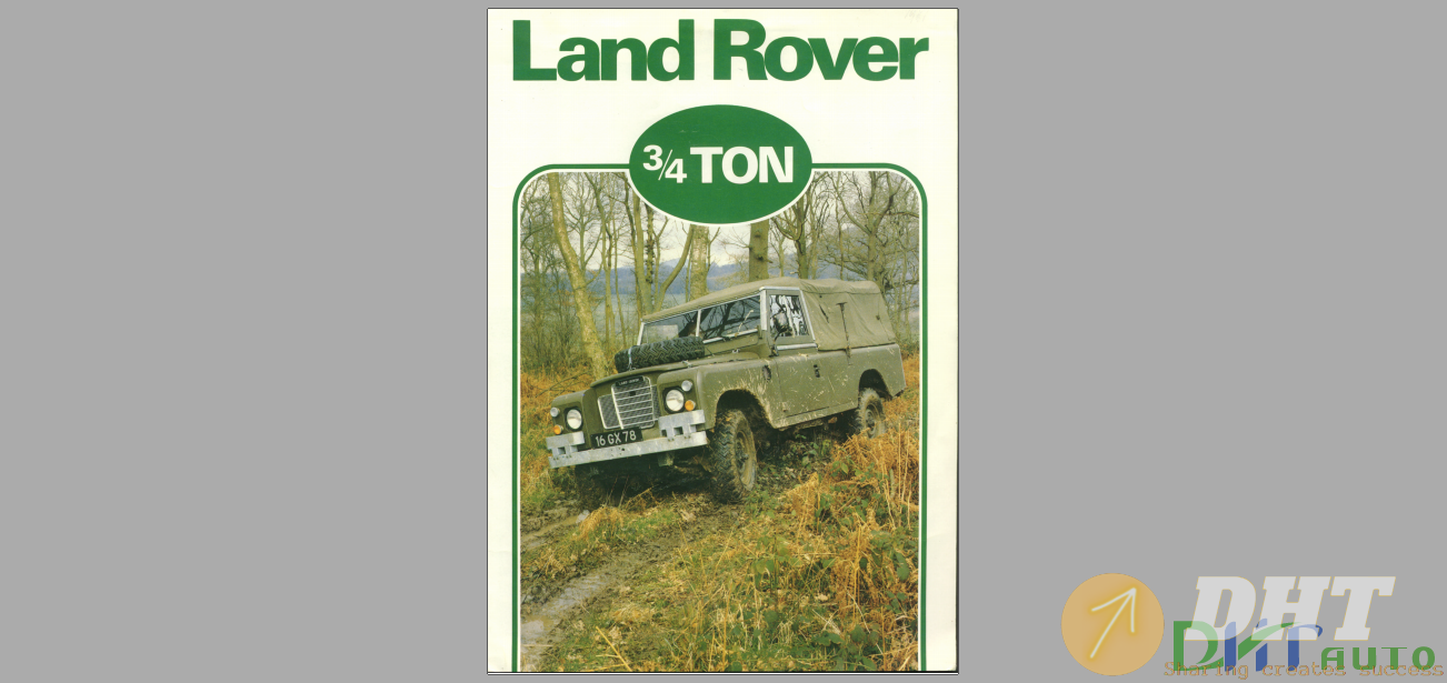 Land Rover Series III Military Advert Operation Manual Free Download.png