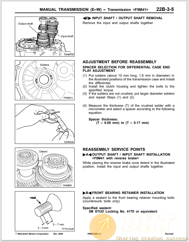 Mitsubishi Galant 1995 Service Manual Transmission-9.PNG
