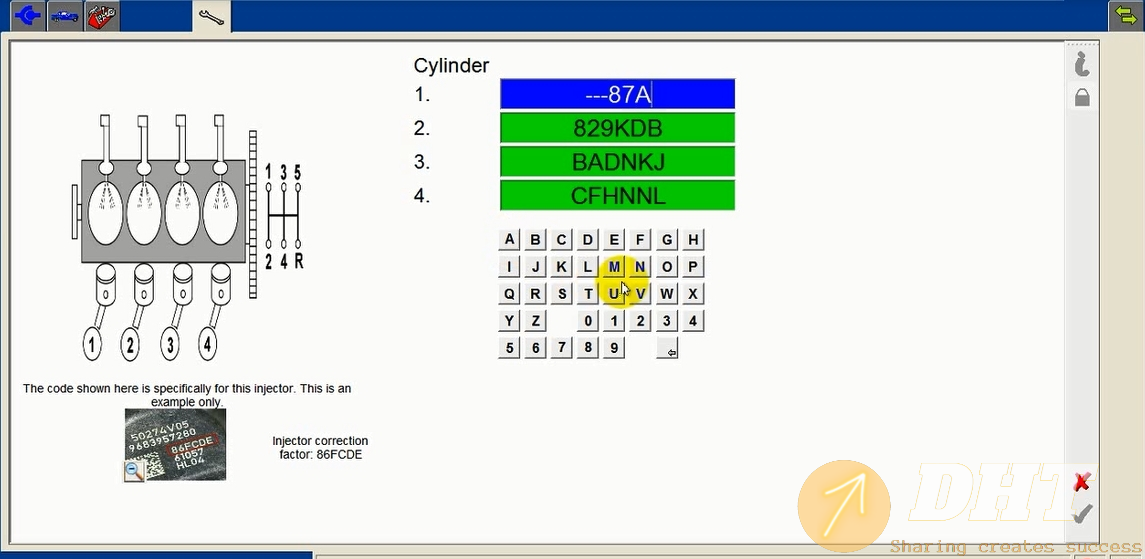 HOW TO PROGRAMMING THE INJECTOR CODE FOR FORD MAZDA BY IDS SOFTWARE