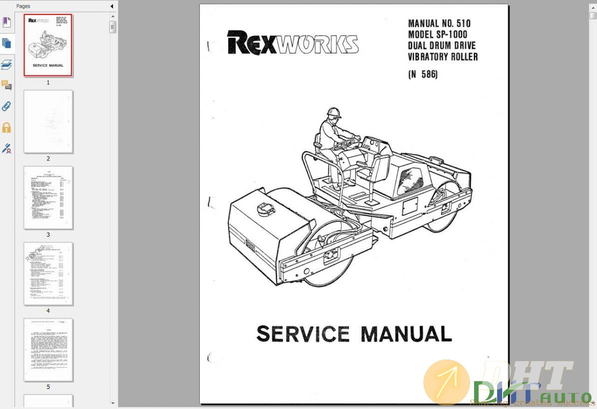 Rexworks_Model_SP1000_Dual_Drum_Drive_Vibratory_Roller_N 586_Service_Manual.jpg