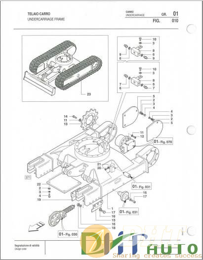 Scat Trak Mini Excavator Model 545 Parts Manual1.jpg