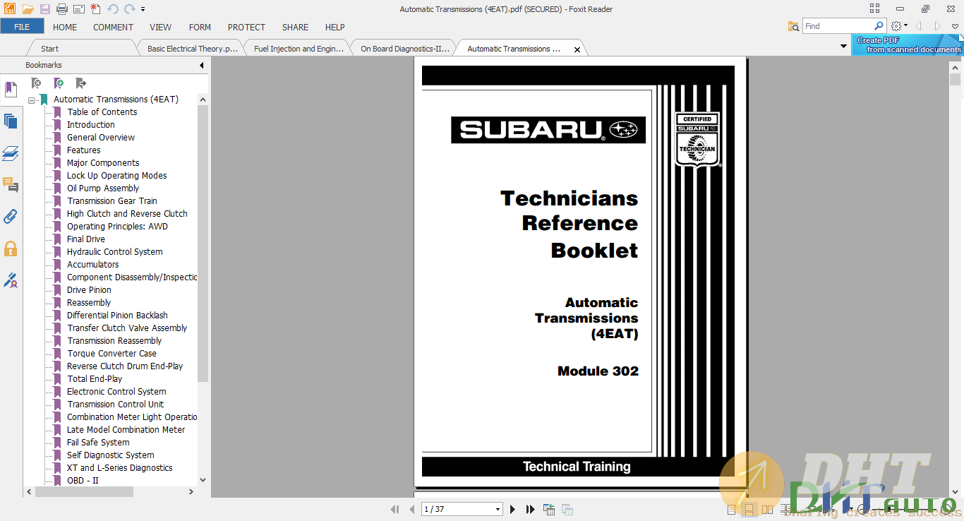 Subaru Training Tech Ref Booklets 1.png