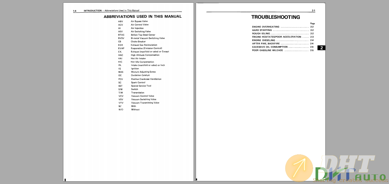Toyota 2F Engine Emission Control 1981 Model Repair Manual Free Download-2.png