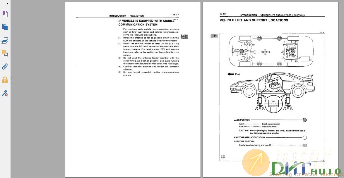 Toyota Celica Service Manual 1994 Celica