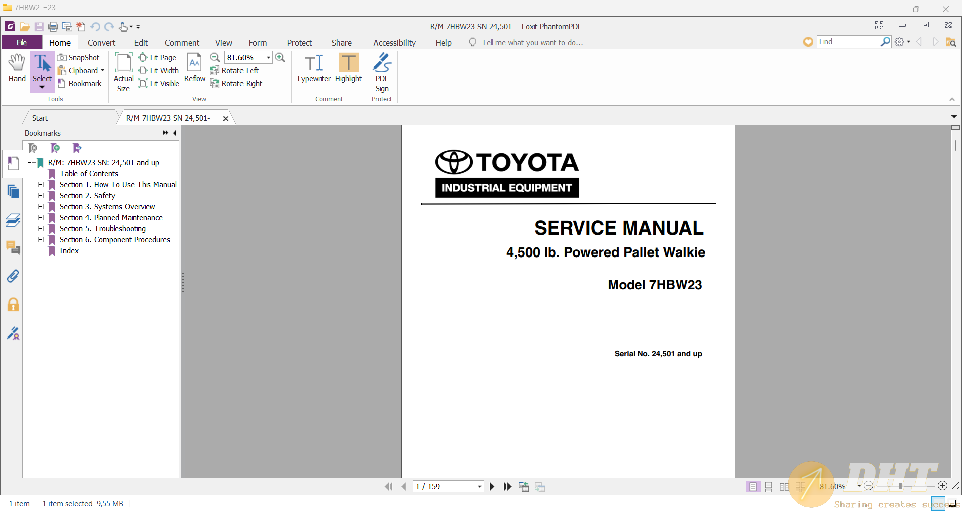 Toyota Forklift workshop manual  and Space Part Catalog-9.png