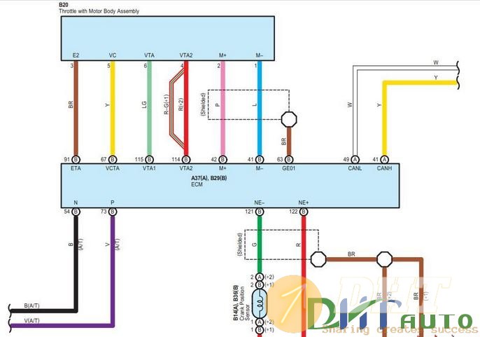 Wiring Diagram - Toyota Matrix 2010 Wiring Diagram | Automotive & Heavy Equipment Electronic ...