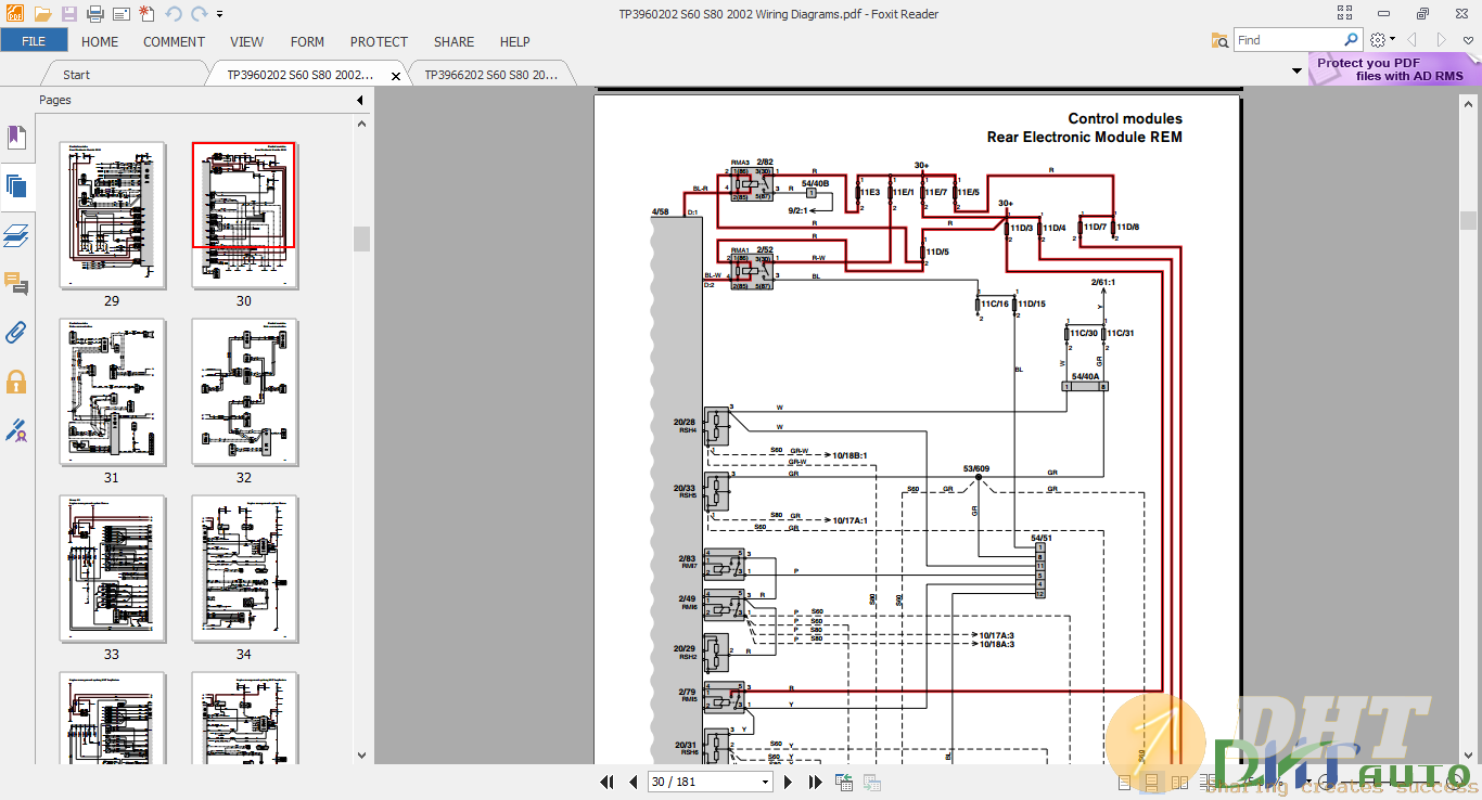 Volvo S60 S80 2002 2003  Wiring Diagrams  6.png