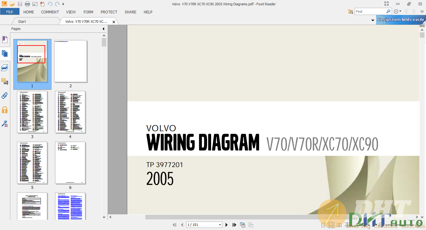 Volvo  V70 V70R XC70 XC90 2005 Wiring Diagrams vs1.png