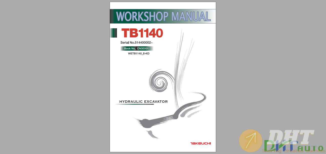 Workshop Manual For Takeuchi Hydraulic Excavator TB1140.png