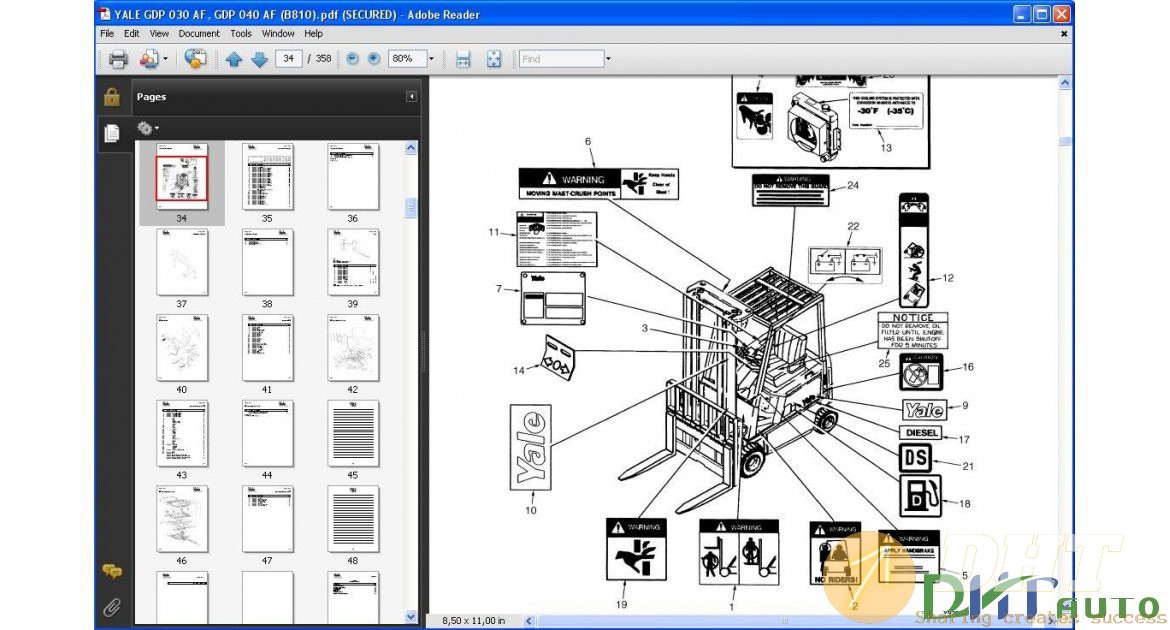 YALE-ForkLift-GDP030AF-GDP040AF-B810-PDF-EPC-Full-3.JPG