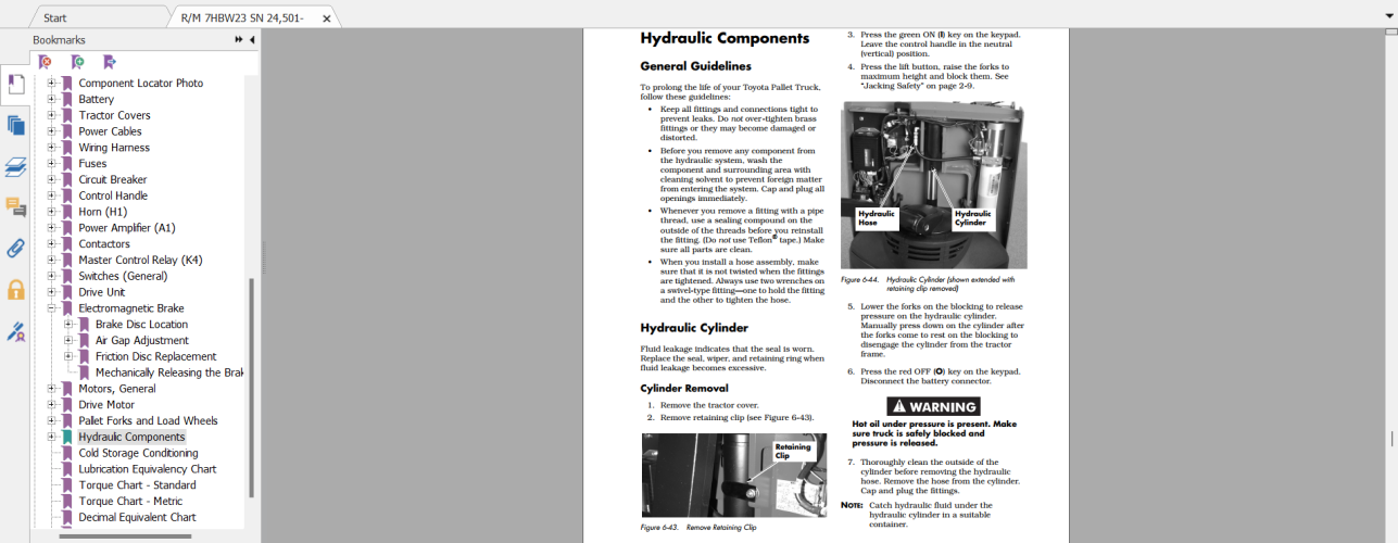 Toyota Forklift workshop manual  and Space Part Catalog-10.png