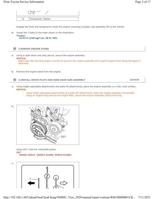 MANU Toyota Vios 2018 Manual Automotive Software, Repair