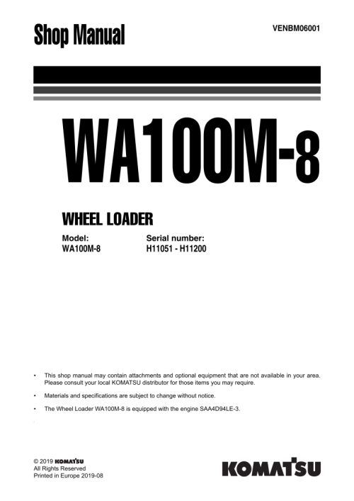 Komatsu Wheel Loader WA100M-8 DEU Shop Manual_VENBM06001.png