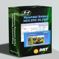 Hyundai Robex Heavy Parts Catalog HCE 01.2017