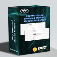 TOYOTA SIENNA SERVICE & OWNER'S MANUAL 2010-2023