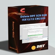 Delete DPF SCR EGR ISX12/15 CM2350 X101/X102 BDR