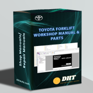 Toyota  Forklift workshop manual  and Space Part Catalog