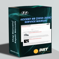 HYUNDAI ACCENT RB (2010-2018) SERVICE AND OWNER'S MANUAL